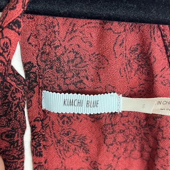 Kimchi Blue Red Sundress High-Low Backless Sleeveless - Picture 5 of 8